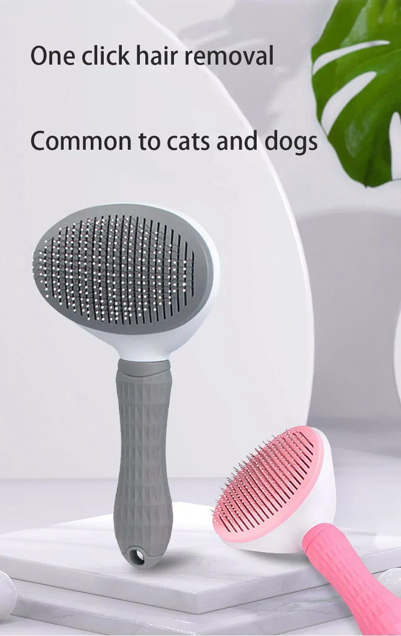 Escova de pelos para cães e gatos, pente para gatos, escova removedora de pelos para cães, gatos, filhotes e gatinhos, ferramentas de higiene, acessórios para cães e suprimentos para animais de estimação