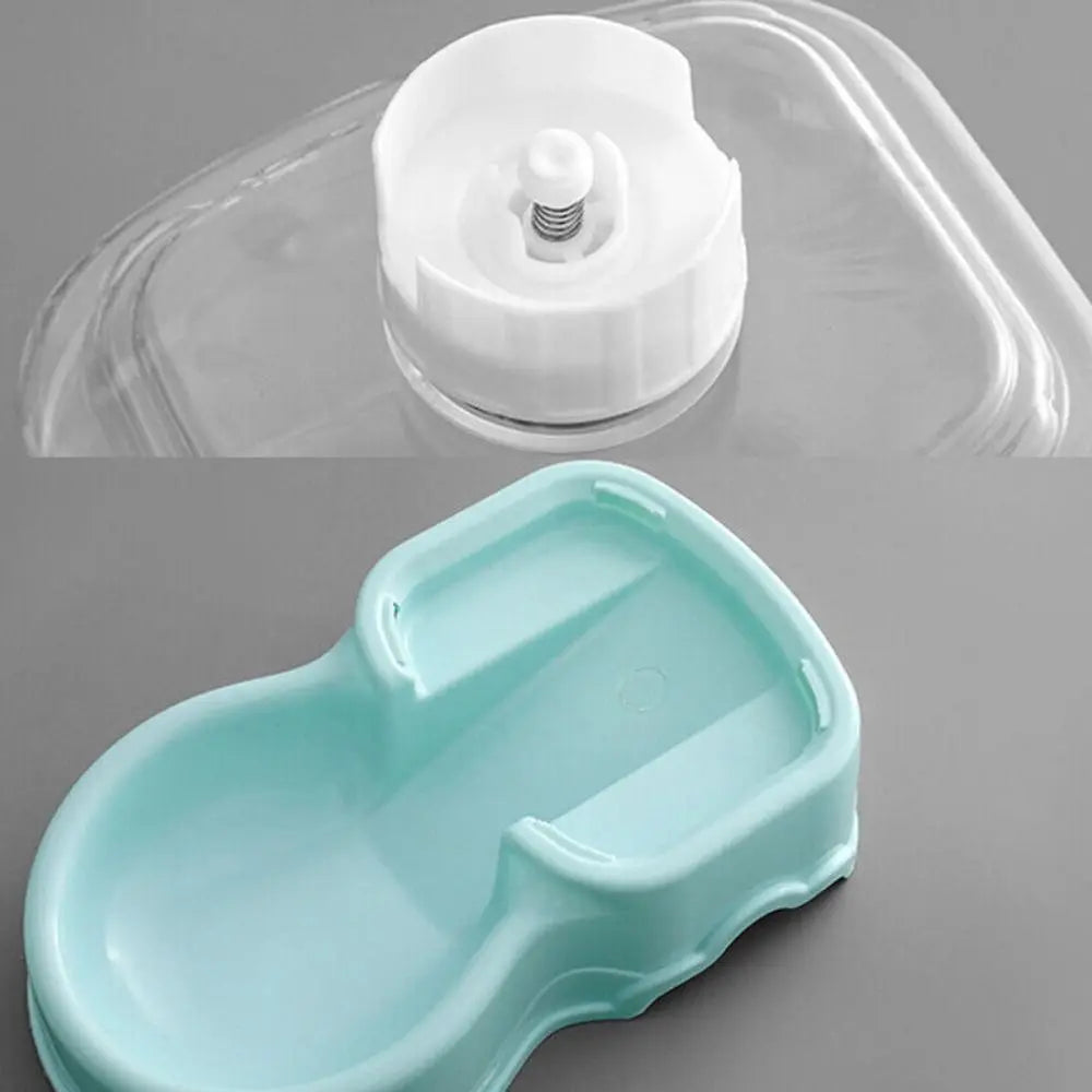Alimentador para animais de estimação de 3,8L em PP, fonte de água para animais de estimação, tigela para beber, alimentador automático para animais de estimação, grande dispensador de comida para cães e gatos