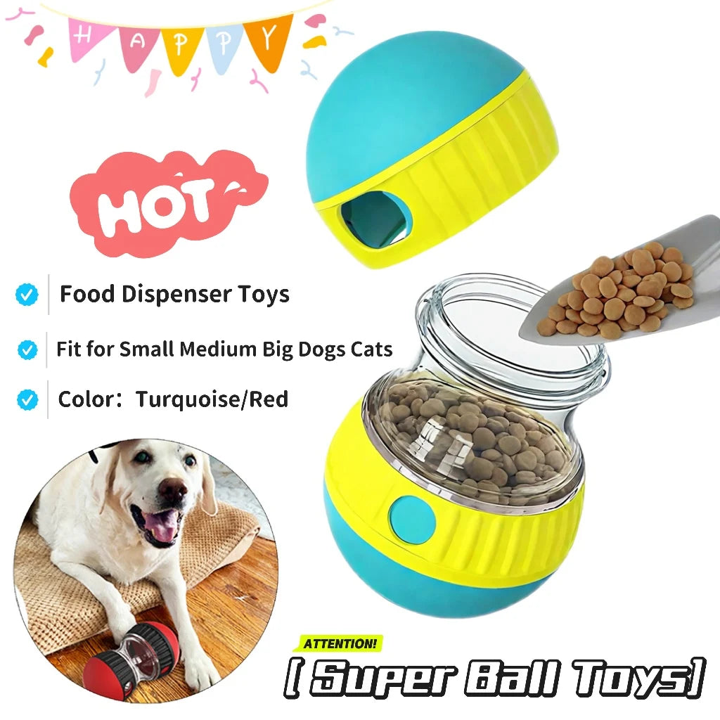 Distribuidor de petiscos para cães de pequeno, médio e grande porte, brinquedo interativo para treinamento de QI em ambientes internos, produto para Labrador e Chihuahua