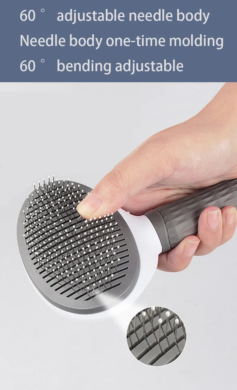 Escova de pelos para cães e gatos, pente para gatos, escova removedora de pelos para cães, gatos, filhotes e gatinhos, ferramentas de higiene, acessórios para cães e suprimentos para animais de estimação