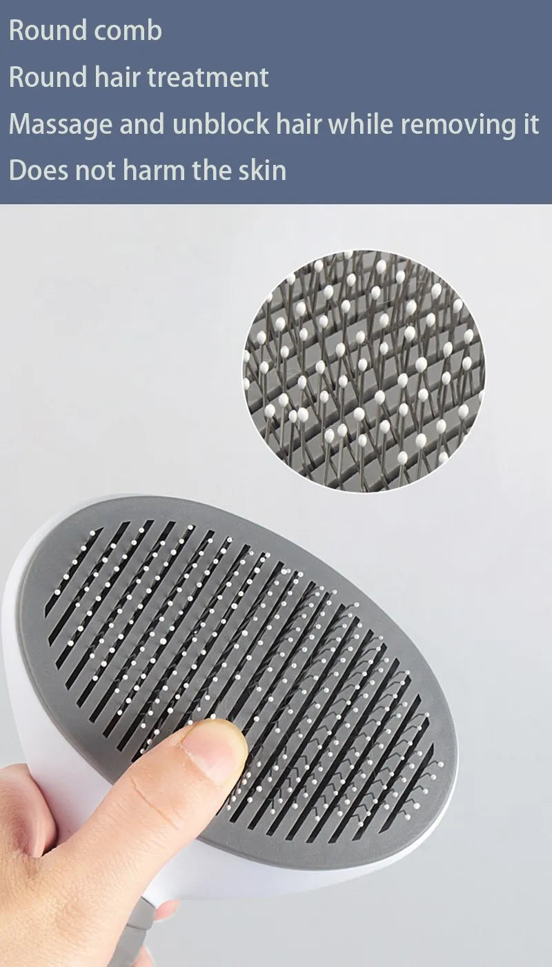 Escova de pelos para cães e gatos, pente para gatos, escova removedora de pelos para cães, gatos, filhotes e gatinhos, ferramentas de higiene, acessórios para cães e suprimentos para animais de estimação